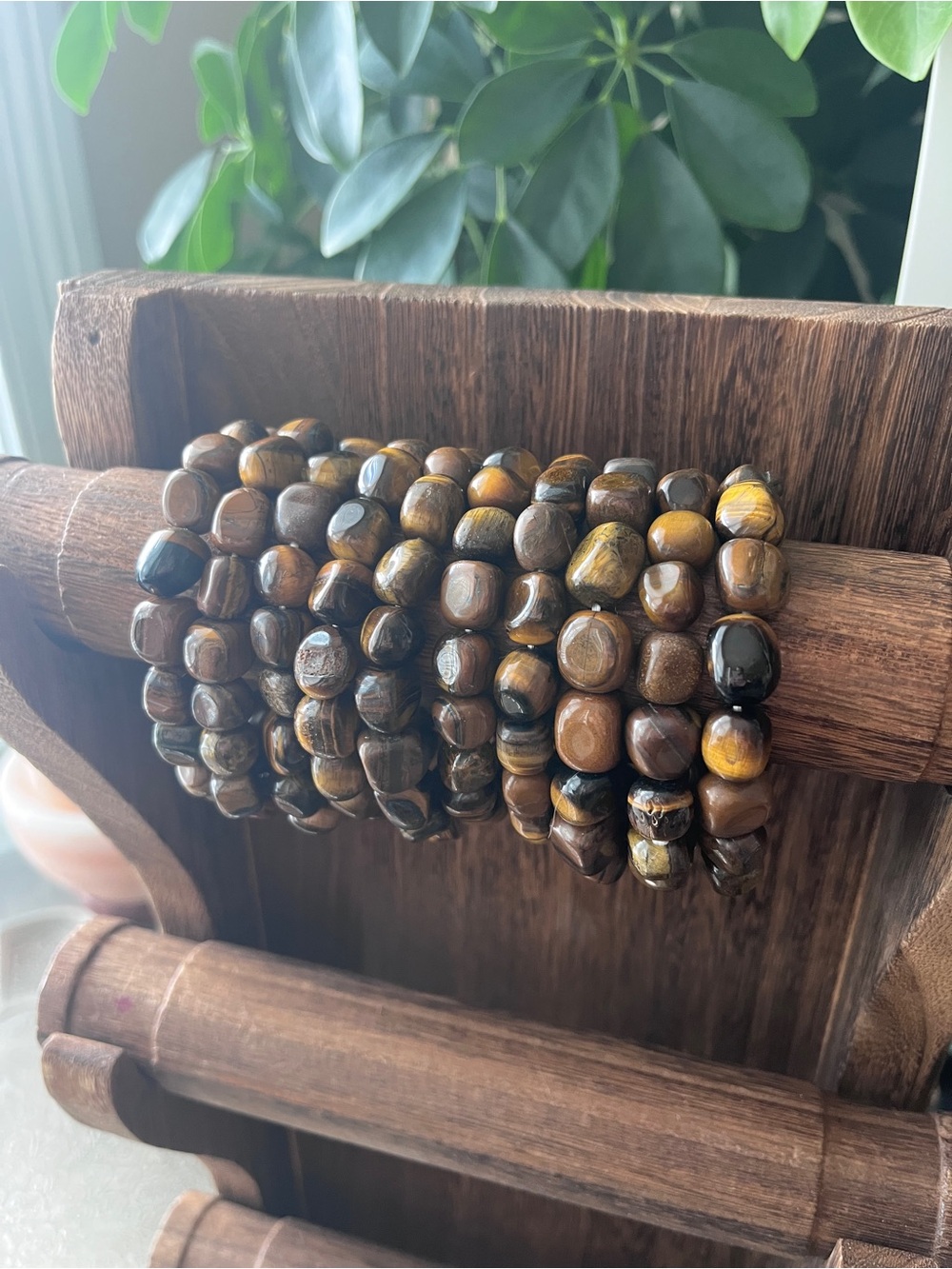 Tiger’s Eye Tumble Bracelet
